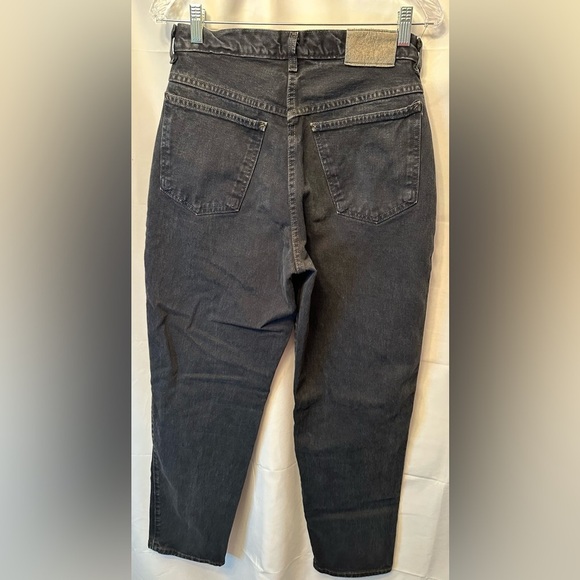 Vintage 90s Marithe Francois Girbaud Black Jeans Women’s Size 20-29x29 Tapered - Picture 5 of 10